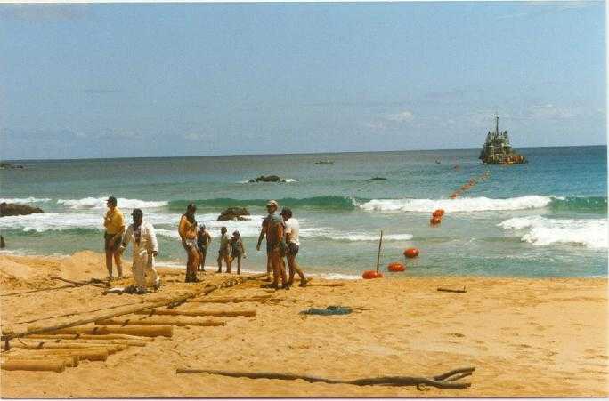 ANZCAN Segment A Repair, Norfolk Island, 1991 - 34054 Bytes