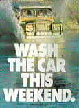 Wash the car this weekend - left